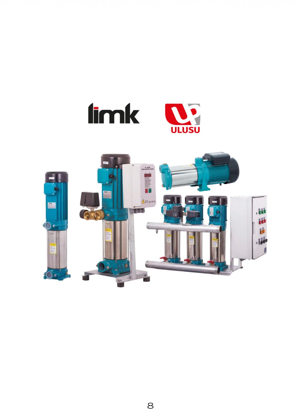 LİMK KADEMELİ POMPA-HİDROFORLAR